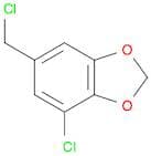 4-chloro-6-(chloromethyl)-1,3-dioxaindane