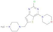 4-(2-Chloro-6-((4-methylpiperazin-1-yl)methyl)thieno[3,2-d]pyrimidin-4-yl)morpholine