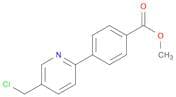 Methyl 4-[5-(chloromethyl)-2-pyridinyl]benzenecarboxylate