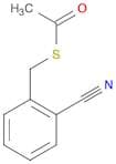 S-2-Cyanobenzyl ethanethioate
