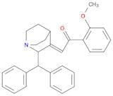 2-[2-(Diphenylmethyl)-1-azabicyclo[2.2.2]oct-3-ylidene]-1-(2-methoxyphenyl)ethanone