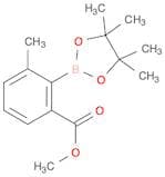 Benzoic acid, 3-methyl-2-(4,4,5,5-tetramethyl-1,3,2-dioxaborolan-2-yl)-,methyl ester