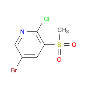 Pyridine, 5-bromo-2-chloro-3-(methylsulfonyl)-