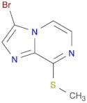 3-Bromo-8-(methylthio)imidazo[1,2-a]pyrazine