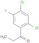 1-Propanone, 1-(2,4-dichloro-5-fluorophenyl)-