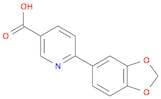 6-(3,4-Methylenedioxyphenyl)nicotinic acid