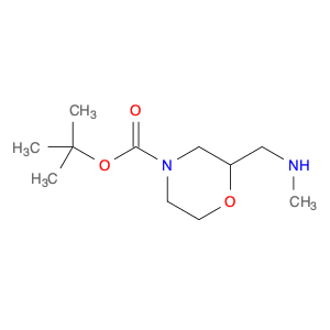 tert-Butyl 2-((methylamino)methyl)morpholine-4-carboxylate