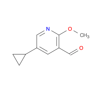 5-Cyclopropyl-2-methoxynicotinaldehyde