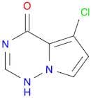 Pyrrolo[2,1-f][1,2,4]triazin-4(1H)-one, 5-chloro-