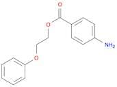 Ethanol, 2-phenoxy-, 1-(4-aminobenzoate)