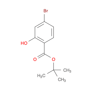 Benzoic acid, 4-bromo-2-hydroxy-, 1,1-dimethylethyl ester