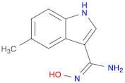 N-Hydroxy-5-methylindole-3-carboxamidine