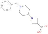 1-(1-Benzylpiperidin-4-yl)azetidine-3-carboxylic acid