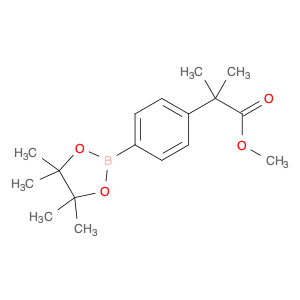 methyl 2-methyl-2-[4-(tetramethyl-1,3,2-dioxaborolan-2-yl)phenyl]propanoate
