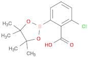 2-Carboxy-3-chlorophenylboronic acid pinacol ester