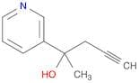 α-Methyl-α-2-propyn-1-yl-3-pyridinemethanol