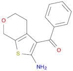 (2-amino-4,7-dihydro-5H-thieno[2,3-c] pyran-3-yl)(phenyl)methanone