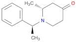 4-Piperidinone, 2-methyl-1-(1-phenylethyl)-, [R-(R*,S*)]-