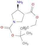 1-tert-Butyl 3-ethyl (3R,4S)-4-aminopyrrolidine-1,3-dicarboxylate
