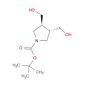 1-Pyrrolidinecarboxylic acid, 3,4-bis(hydroxymethyl)-, 1,1-dimethylethylester, (3S,4S)-