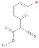 Methyl 2-(3-bromophenyl)-2-cyanoacetate