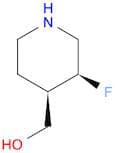 [(3S,4R)-rel-3-fluoro-4-piperidyl]methanol hydrochloride