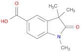 2,3-Dihydro-1,3,3-trimethyl-2-oxo-1H-indole-5-carboxylic acid