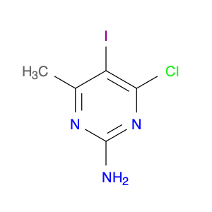 4-Chloro-5-iodo-6-methyl-2-pyrimidinamine