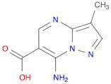 7-Amino-3-methylpyrazolo[1,5-a]pyrimidine-6-carboxylic acid