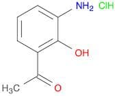 Ethanone, 1-(3-amino-2-hydroxyphenyl)-, hydrochloride