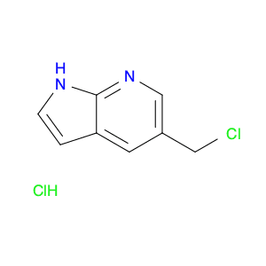 5-Chloromethyl-1h-pyrrolo[2,3-b]pyridine, HCl