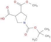1-(tert-Butoxycarbonyl)-4-(methoxycarbonyl)pyrrolidine-3-carboxylic acid