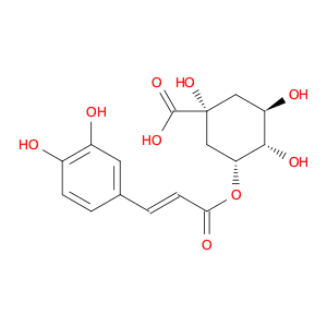 Cyclohexanecarboxylic acid,3-[[(2E)-3-(3,4-dihydroxyphenyl)-1-oxo-2-propenyl]oxy]-1,4,5-trihydroxy…