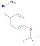 methyl({[4-(trifluoromethoxy)phenyl]methyl})amine
