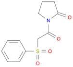 1-(2-Benzenesulfonyl-acetyl)-pyrrolidin-2-one