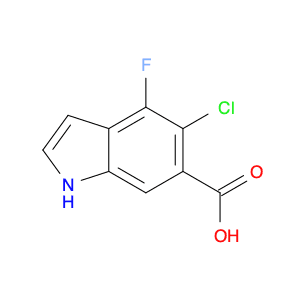5-Chloro-4-fluoro-1H-indole-6-carboxylic acid
