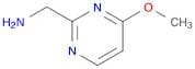 (4-Methoxypyrimidin-2-yl)methanamine