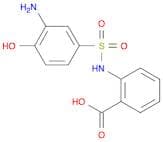 2-(3-Amino-4-hydroxyphenylsulfonamido)benzoic acid