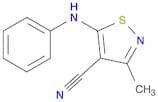 3-Methyl-5-(phenylamino)isothiazole-4-carbonitrile