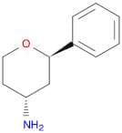 rel-(2R,4R)-2-Phenyltetrahydro-2H-pyran-4-amine