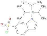 1-(Triisopropylsilyl)-1h-indole-6-sulfonylchloride