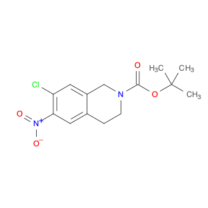 tert-butyl7-chloro-6-nitro-3,4-dihydroisoquinoline-2(1H)-carboxylate