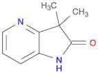 3,3-Dimethyl-1H-Pyrrolo[3,2-B]Pyridin-2(3H)-One