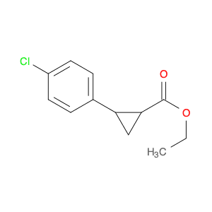 Cyclopropanecarboxylic acid, 2-(4-chlorophenyl)-, ethyl ester