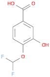 4-(Difluoromethoxy)-3-hydroxybenzoic acid