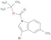 3-Bromo-5-methyl-1H-indole, N-BOC protected