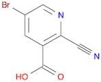5-Bromo-2-cyanonicotinic acid