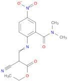 Ethyl 2-cyano-3-((2-(dimethylcarbamoyl)-4-nitrophenyl)imino)propanoate