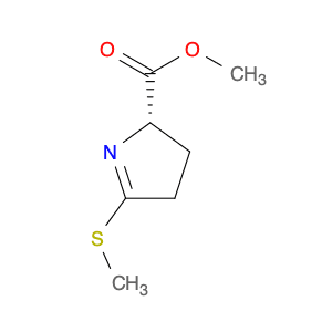 (S)-Methyl 5-(methylthio)-3,4-dihydro-2H-pyrrole-2-carboxylate
