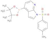 1-(4-methylphenyl)sulfonyl-4-(4,4,5,5-tetramethyl-1,3,2-dioxaborolan-2-yl)pyrrolo[2,3-b]pyridine